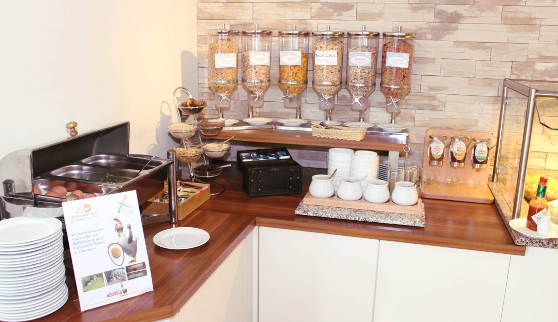 Frühstücksbuffet Müsli