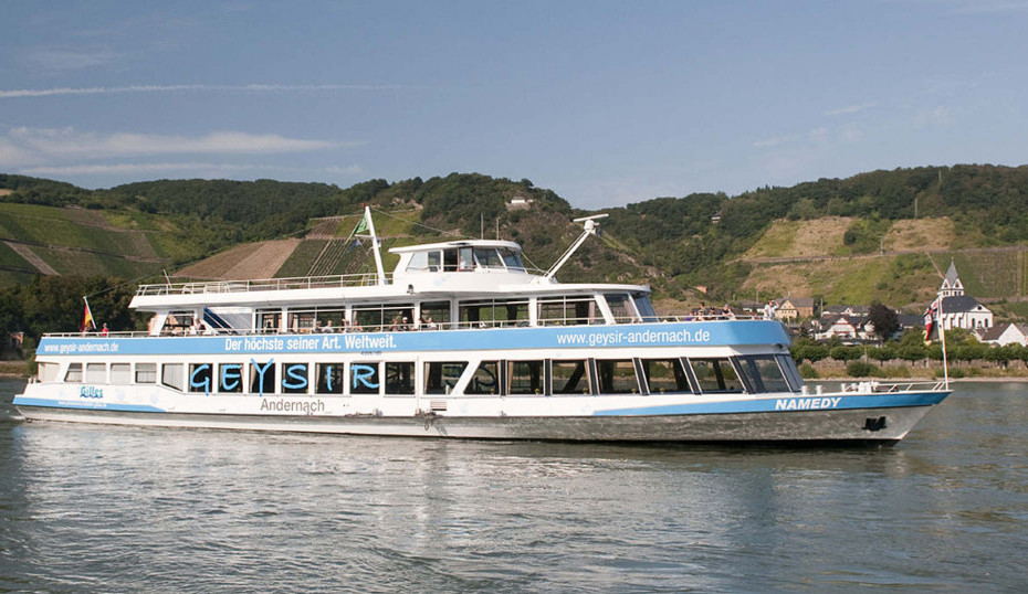 Geysir Andernach Schiff